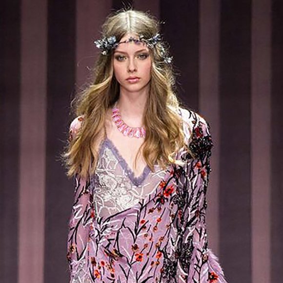 Ivana Ruzzo Designer Necklace Silver Leather Genuine Angel Quartz Stone - Picture 7 of 15